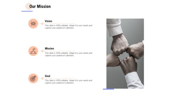 Our Mission Goal Ppt PowerPoint Presentation Gallery Graphics Example