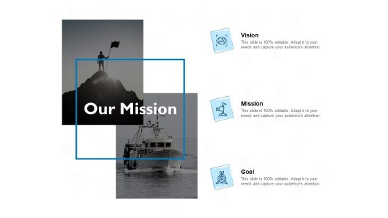our mission goal ppt powerpoint presentation gallery slideshow
