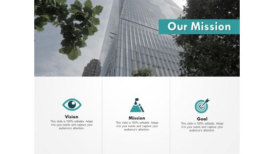 Our Mission Goal Ppt PowerPoint Presentation Icon Slideshow