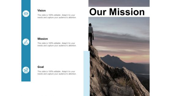 Our Mission Goal Ppt PowerPoint Presentation Layouts Portfolio