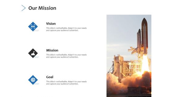 Our Mission Goal Ppt PowerPoint Presentation Pictures Graphics Design