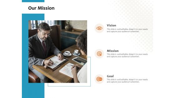 Our Mission Goal Ppt PowerPoint Presentation Pictures Icons