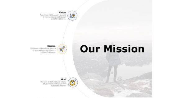 Our Mission Goal Ppt PowerPoint Presentation Professional Slide