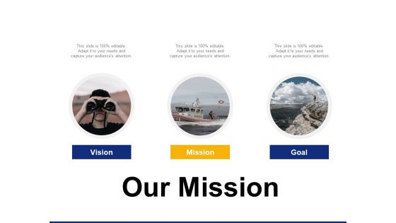 Our Mission Goal Ppt PowerPoint Presentation Show Introduction
