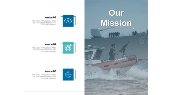 Our Mission Goal Ppt PowerPoint Presentation Show Layout Ideas