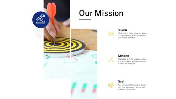 Our Mission Goal Ppt PowerPoint Presentation Slides Clipart