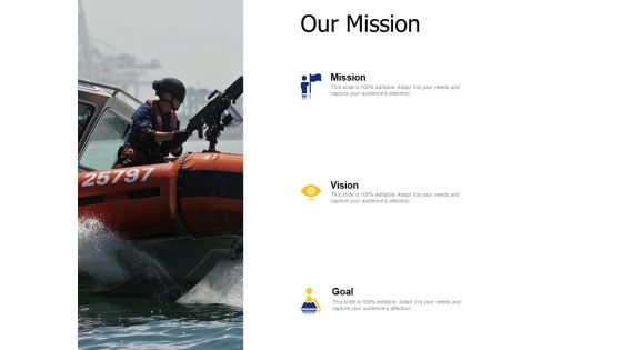 Our Mission Goal Ppt PowerPoint Presentation Slides Mockup