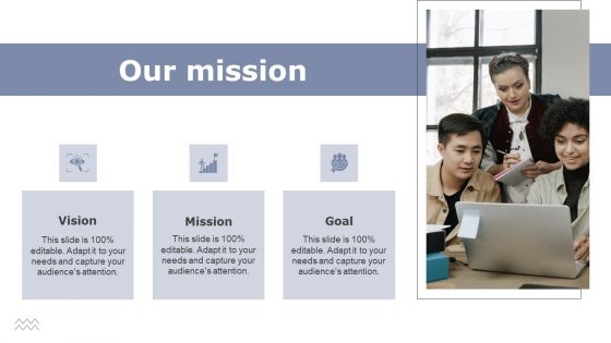 Our Mission Guide To Asset Cost Estimation Slides PDF Our Mission Guide To Asset Cost Estimation Slides PDF