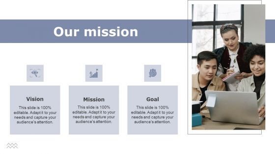 Our Mission Guide To Asset Cost Estimation Slides PDF