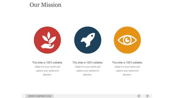 Our Mission Ppt PowerPoint Presentation Backgrounds