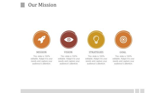 Our Mission Ppt PowerPoint Presentation Design Templates