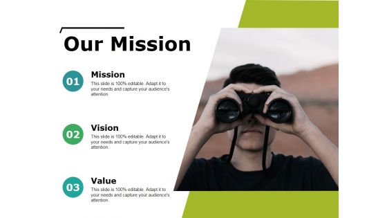 Our Mission Ppt PowerPoint Presentation File Professional