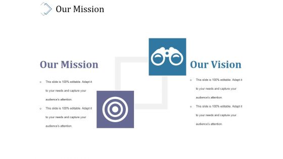 Our Mission Ppt PowerPoint Presentation File Skills