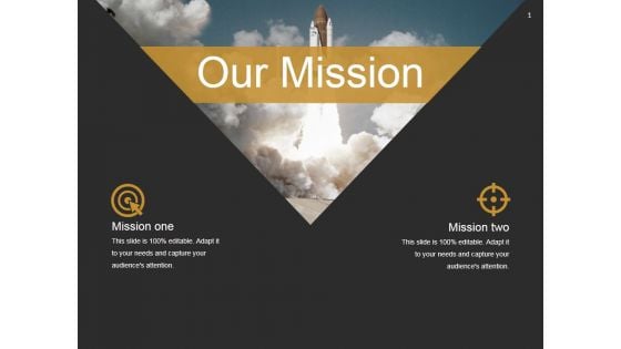 Our Mission Ppt PowerPoint Presentation File Slideshow