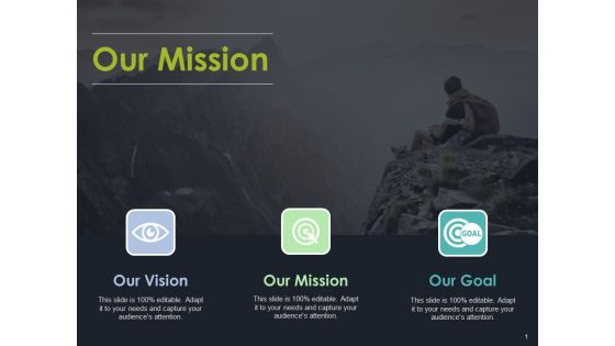 Our Mission Ppt PowerPoint Presentation File Vector