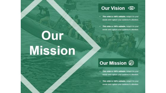 Our Mission Ppt PowerPoint Presentation Gallery Shapes