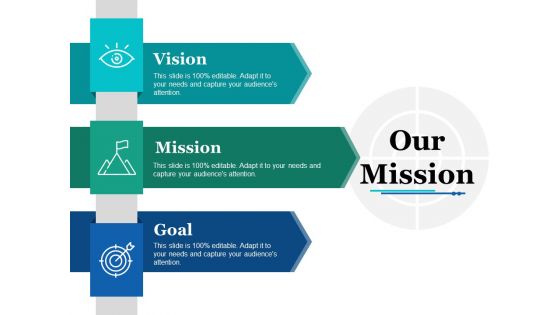 Our Mission Ppt PowerPoint Presentation Icon Graphics Example