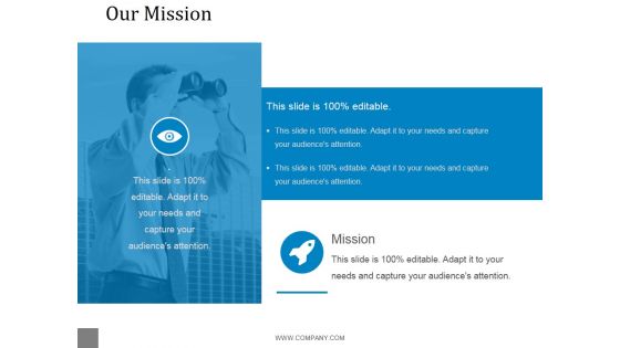 Our Mission Ppt PowerPoint Presentation Icon Ideas