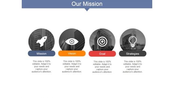 Our Mission Ppt PowerPoint Presentation Icon Influencers