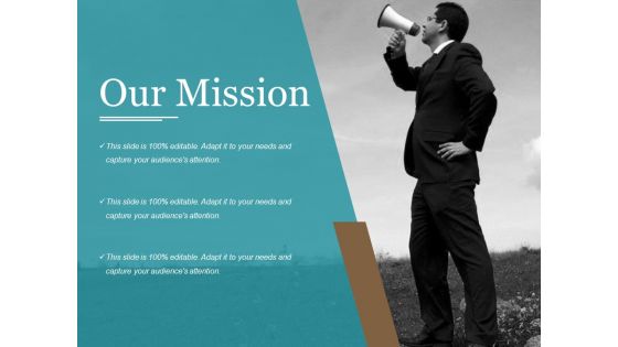 Our Mission Ppt PowerPoint Presentation Ideas Inspiration