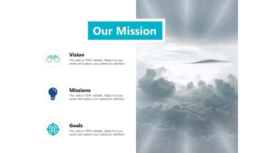 Our Mission Ppt PowerPoint Presentation Ideas Tips