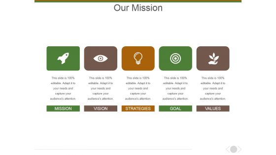 Our Mission Ppt PowerPoint Presentation Infographic Template Designs