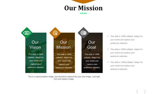 Our Mission Ppt PowerPoint Presentation Infographic Template Styles