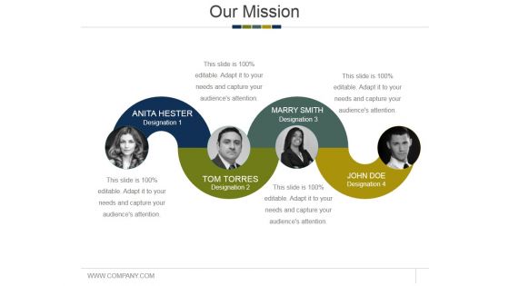 Our Mission Ppt PowerPoint Presentation Infographic Template Tips