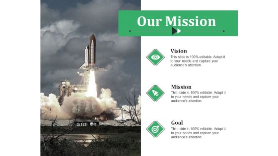 Our Mission Ppt PowerPoint Presentation Infographic Template Topics