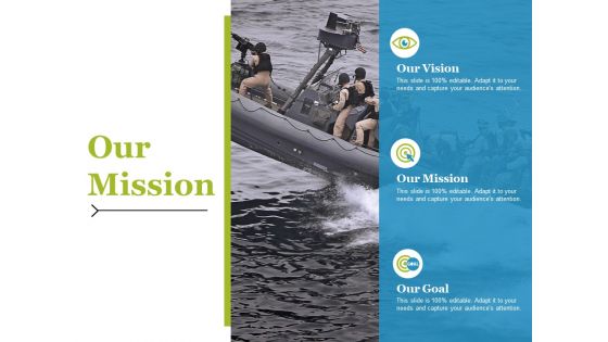 Our Mission Ppt PowerPoint Presentation Infographic Template Visual Aids