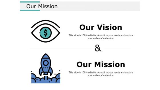 Our Mission Ppt PowerPoint Presentation Inspiration Vector