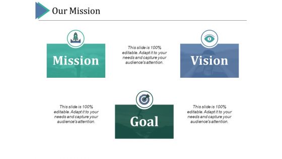 Our Mission Ppt PowerPoint Presentation Model Guidelines