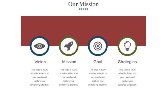 Our Mission Ppt PowerPoint Presentation Model Icon