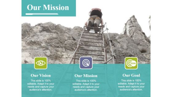 Our Mission Ppt PowerPoint Presentation Model Icons