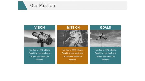 Our Mission Ppt PowerPoint Presentation Picture