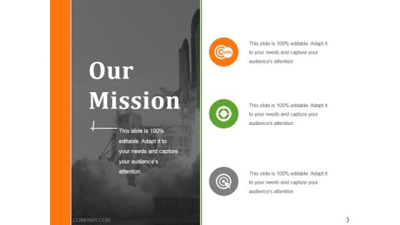 Our Mission Ppt PowerPoint Presentation Pictures Example