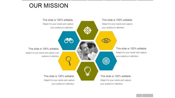 Our Mission Ppt PowerPoint Presentation Pictures Slide Portrait