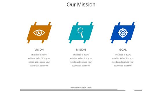 Our Mission Ppt PowerPoint Presentation Pictures Smartart