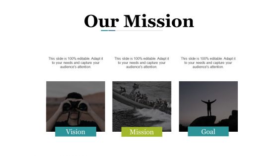 Our Mission Ppt PowerPoint Presentation Professional Slides