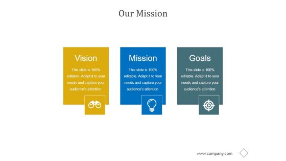 Our Mission Ppt PowerPoint Presentation Sample