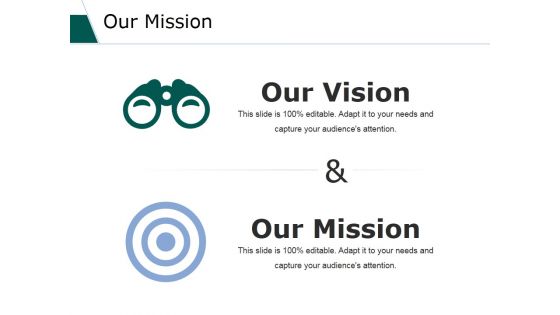 Our Mission Ppt PowerPoint Presentation Slides Icons