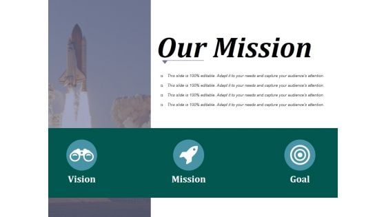 Our Mission Ppt PowerPoint Presentation Styles Inspiration