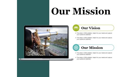 Our Mission Ppt PowerPoint Presentation Styles Samples