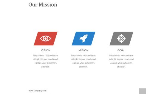 Our Mission Ppt PowerPoint Presentation Styles