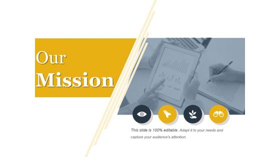 Our Mission Ppt PowerPoint Presentation Styles Slide Download