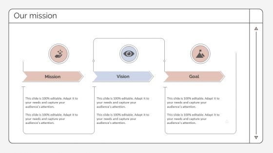Our Mission Strategic Promotion Plan To Improve Product Brand Image Template PDF Our Mission Strategic Promotion Plan To Improve Product Brand Image Template PDF
