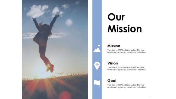 Our Mission Template 1 Ppt PowerPoint Presentation Ideas Microsoft