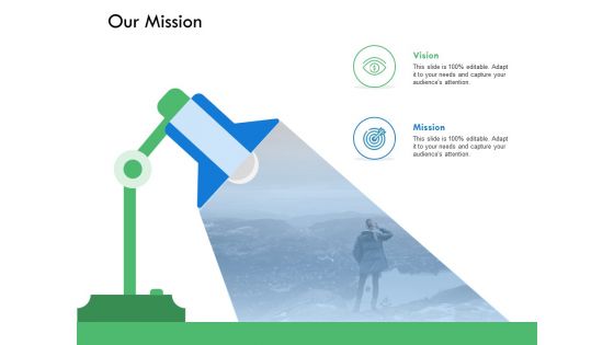 Our Mission Vision Goal Ppt PowerPoint Presentation Gallery Design Ideas