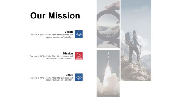 Our Mission Vision Goal Ppt PowerPoint Presentation Gallery Graphics