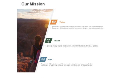 Our Mission Vision Goal Ppt PowerPoint Presentation Icon Clipart Images